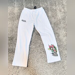 Von Dutch "White" Joggers Unisex size Large